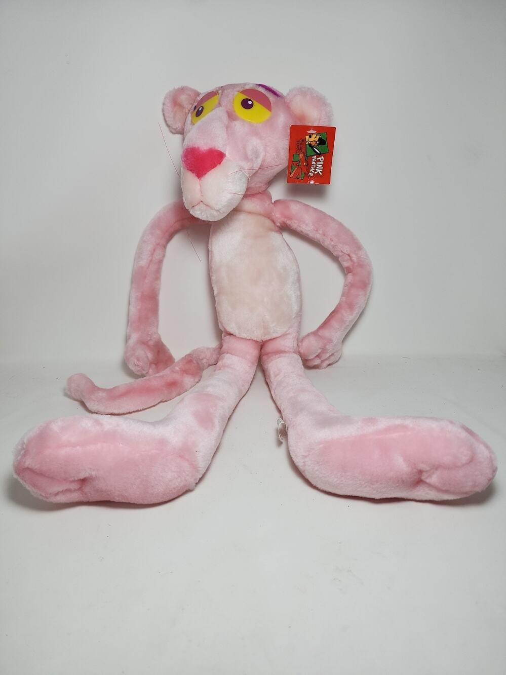 1999 UNITED ARTISTS 20" Plush PINK PANTHER NEW Toy Kuddle Me Toys Vintage As Tag